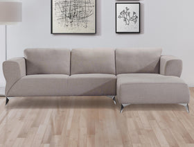 Josiah Sand Fabric Sectional Sofa