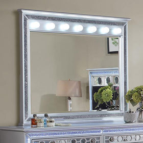 MAIREAD Mirror w/ Light, Silver