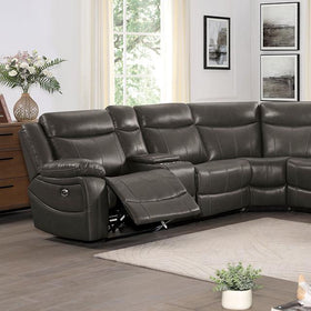 NORFOLK Power Sectional, Gray