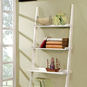 Sion White Ladder Shelf