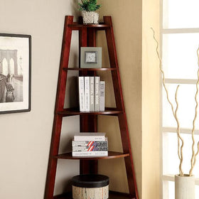 Lyss Cherry Ladder Shelf