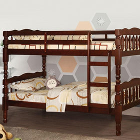 Catalina Cherry Twin/Twin Bunk Bed