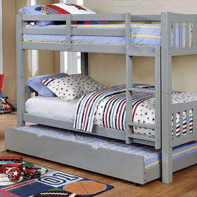 Cameron Gray Twin/Twin Bunk Bed