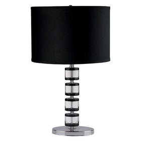 Zoe Black Table Lamp