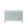 Gunnison 6-drawer Dresser Silver Metallic image