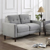 Bowen Upholstered Track Arms Tufted Loveseat