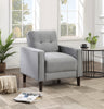 Bowen Upholstered Track Arms Tufted Chair
