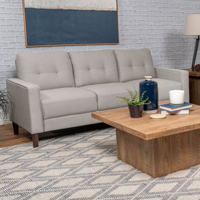 Bowen Upholstered Track Arms Tufted Sofa