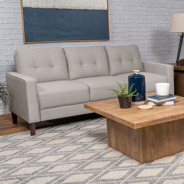 Bowen Upholstered Track Arms Tufted Sofa