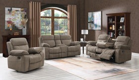 Myleene Upholstered Tufted Living Room Set Mocha