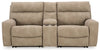 Next-Gen DuraPella Power Reclining Sectional Loveseat with Console