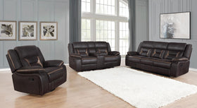 Greer 3-Piece Upholstered Tufted Living Room Set