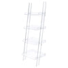 Amaturo 4-shelf Ladder Bookcase Clear image
