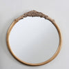 Sylvie French Provincial Round Wall Mirror