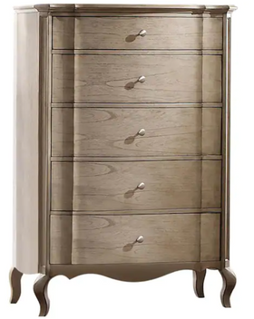 Acme Chelmsford 5-Drawer Chest in Antique Taupe 26056