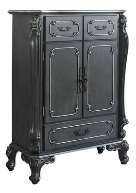 Acme Furniture House Delphine 3-Drawer Chest in Charcoal 28836
