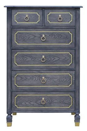 Acme Furniture House Marchese 6-Drawer Chest in Tobacco 28906