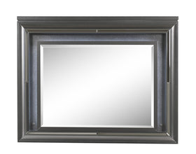 Sawyer Metallic Gray Mirror (LED)