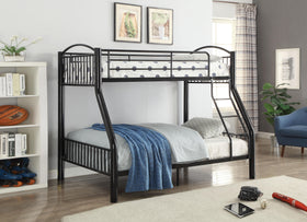 Cayelynn Black Bunk Bed (Twin/Full)