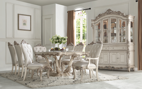 Gorsedd Antique White Dining Table