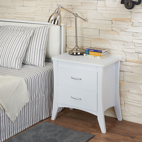 Babb White Accent Table