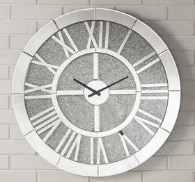 Nowles Mirrored Wall Clock