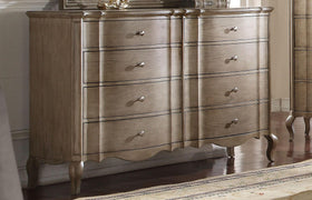 Acme Chelmsford Drawer Dresser in Antique Taupe 26055