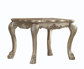 Acme Dresden End Table in Gold Patina 83161