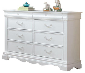 ACME Estrella Youth Dresser in White 30245