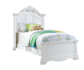 Acme Estrella Youth Full Panel Bed in White 30235F