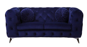 Acme Furniture Atronia Loveseat in Blue 54901