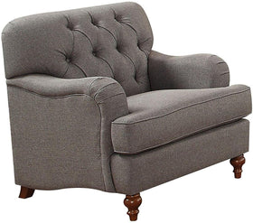 Acme Furniture Alianza Chair in Dark Gray 53692