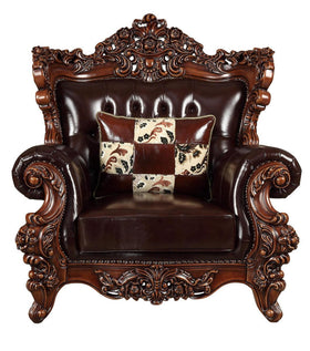 Acme Furniture Forsythia Chair in Espresso 53072