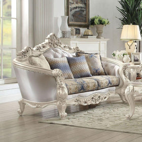 Acme Furniture Gorsedd Loveseat in Antique White 52441