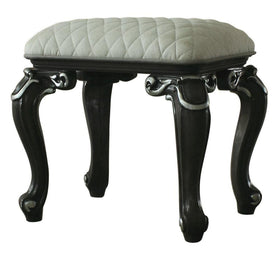 Acme Furniture House Delphine Vanity Stool in Charcoal 96885