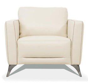 Acme Furniture Malaga Chair in Cream 55007