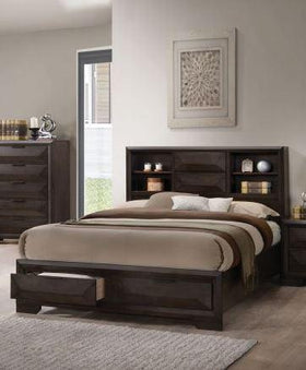 Acme Furniture Merveille King Storage Bed in Espresso 22867EK