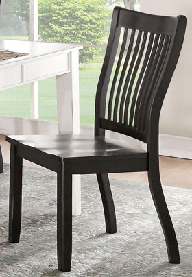 Acme Furniture Renske Side Chair in Black (Set of 2) 71852