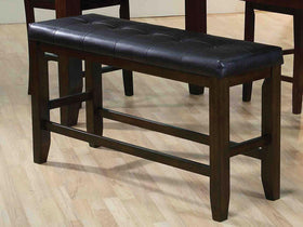 Acme Furniture Urbana Bench in Black and Espresso 74625