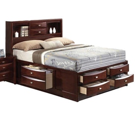 Acme Ireland Full Storage Bed in Brown 21590F