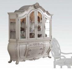 Acme Ragenardus Hutch and Buffet in Antique White 61284