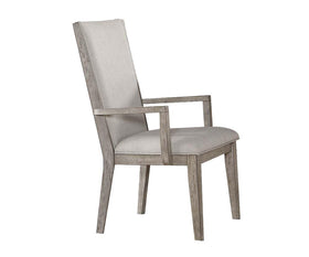 Acme Rocky Arm Chair in Gray Oak (Set of 2) 72863