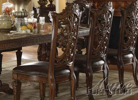Acme Vendome Cherry Finish Side Chair (Set of 2) 60003