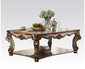 Acme Vendome Coffee Table in Gold Patina 83000