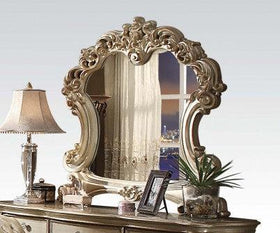 Acme Vendome Mirror in Gold Patina 23004