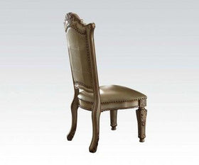Acme Vendome Side Chair (Set of 2) in Gold Patina 63003