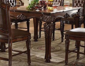 Acme Vendome Square Counter Height Table in Cherry 62025 CLOSEOUT