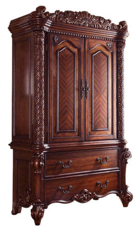 Acme Vendome Traditional TV Armoire in Cherry 22007