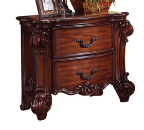 Acme Vendome Traditional Two Drawer Nightstand in Cherry 22003 CLOSEOUT