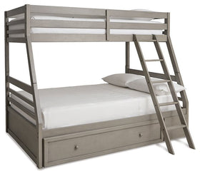 Lettner Youth Bunk Bed with 1 Large Storage Drawer
